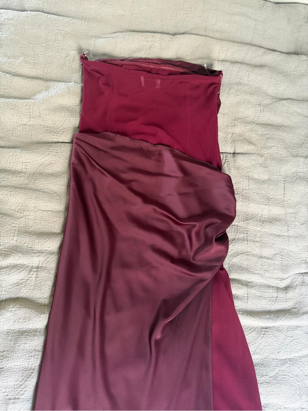 Peppermayo Strapless Plum Maxi Dress - Picture 14 of 15